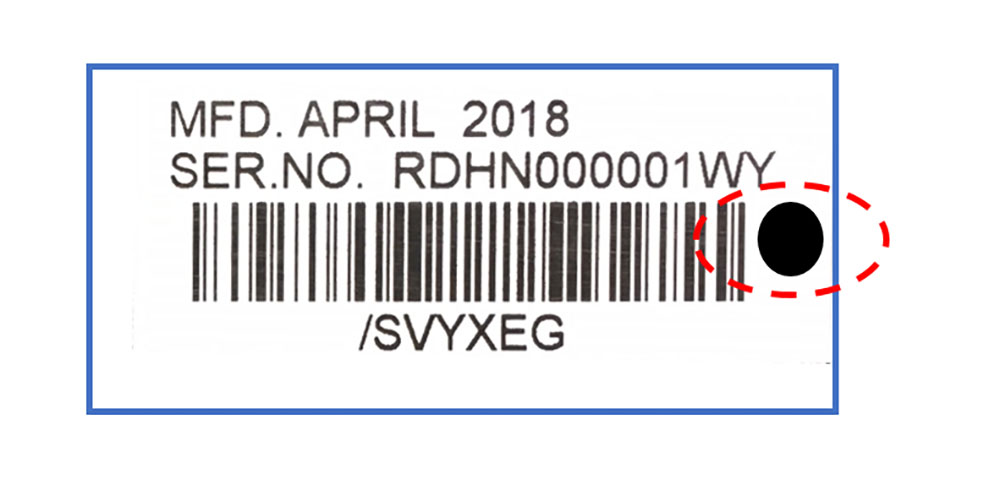 How to identify models that do not require repair